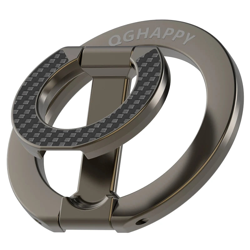 Mobile Phone Strong Magnetic Holder for Magsafe Double-sided Magnet Stand Portable Folding Ring Bracket for  Phone 14 15 16