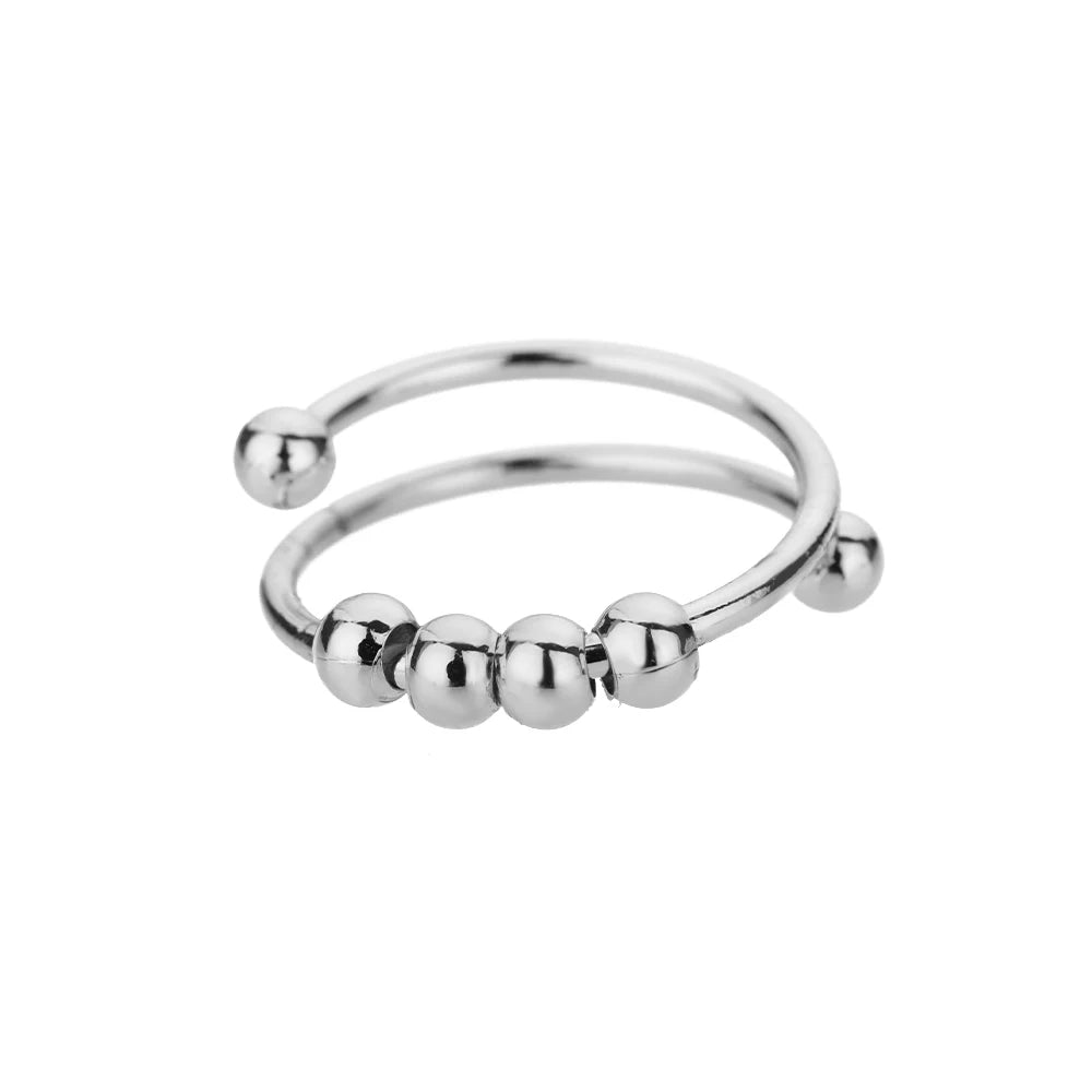 40 Style Rings for Women Stainless Steel Rings Classic Gold Color Adjustable Rings Wedding Aesthetic Jewelry Gift Free Shipping