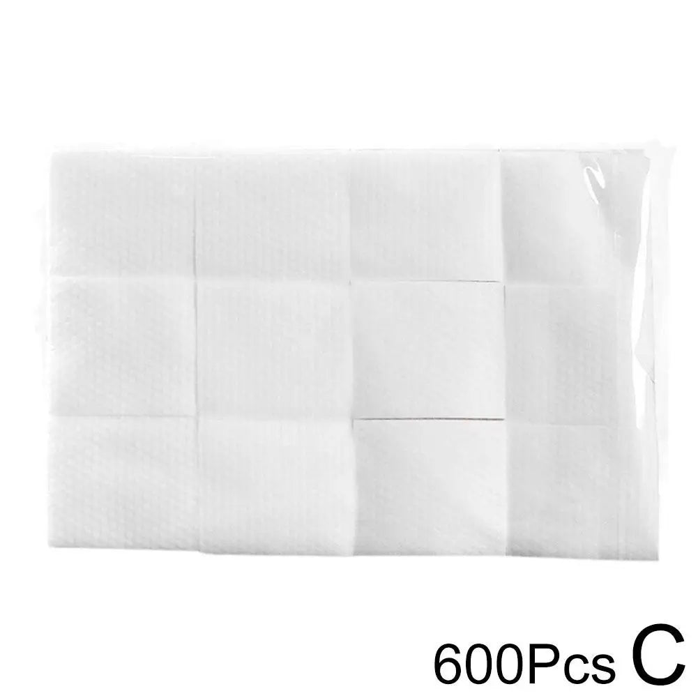 450/600 Disposable Makeup Cotton Wipes Soft Remover Pads Facial Cleansing Paper Wipe Cosmetic Pads