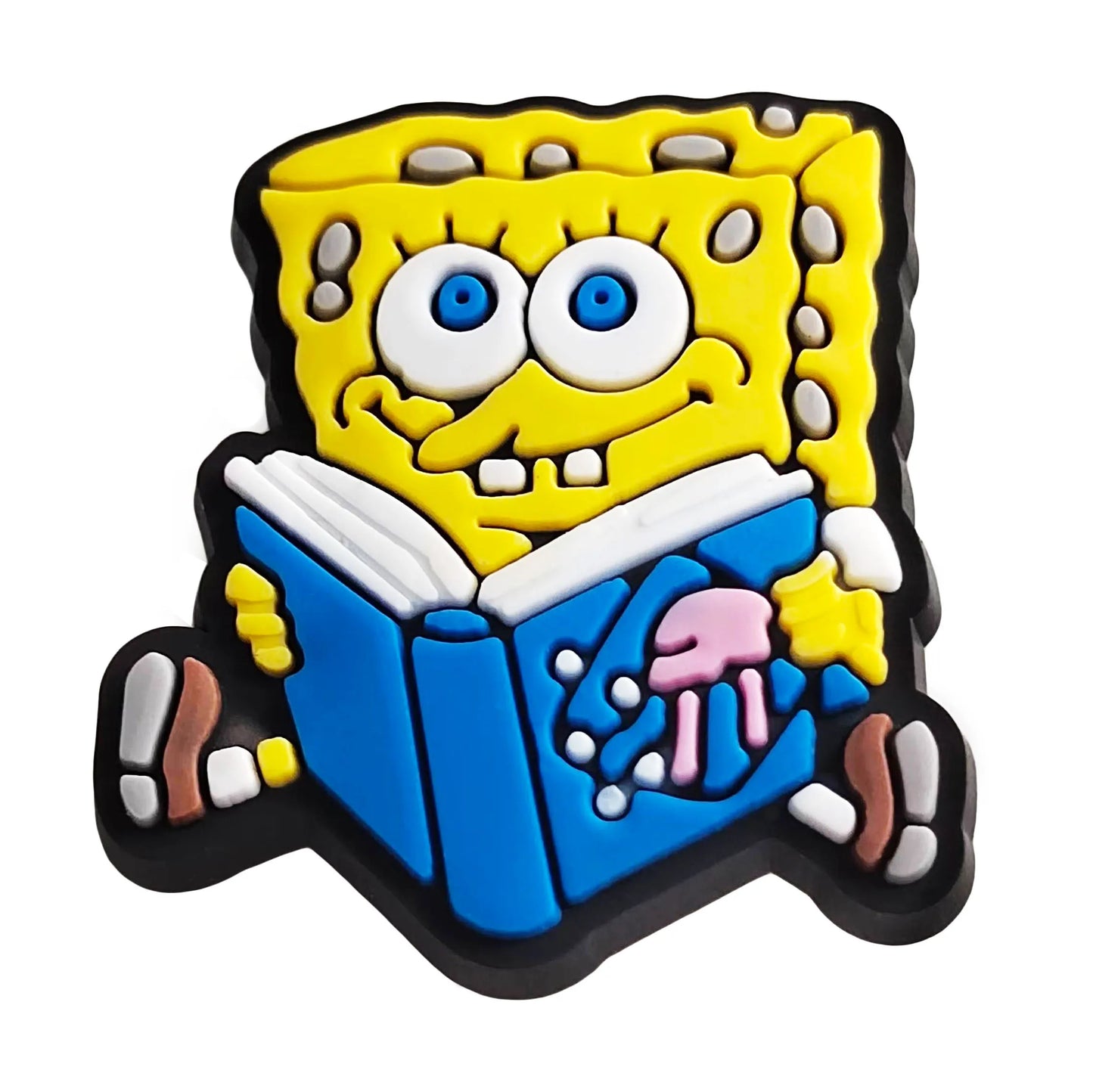SpongeBob Cartoon Shoe Charms 1-20pcs Set SpongeBob SquarePants DIY PVC Decorations for Clog Sandals Kids Gift Shoe Accessories