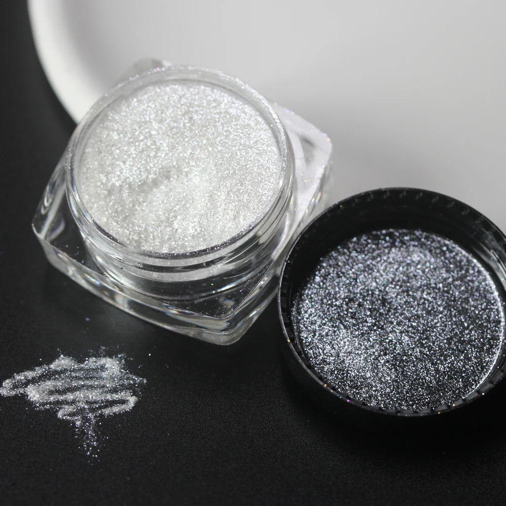 100colors Cosmetic Diamond Highlighter Pigment Eyes Loose Powder Makeup Pearlescent Shiny Eyeshadow Lipgloss Resin Craft DIY