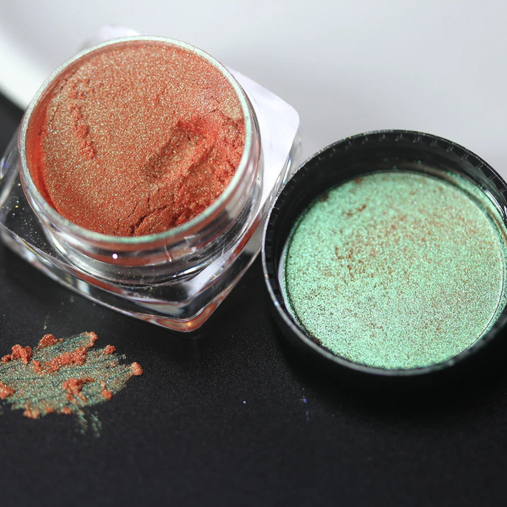 100colors Cosmetic Diamond Highlighter Pigment Eyes Loose Powder Makeup Pearlescent Shiny Eyeshadow Lipgloss Resin Craft DIY