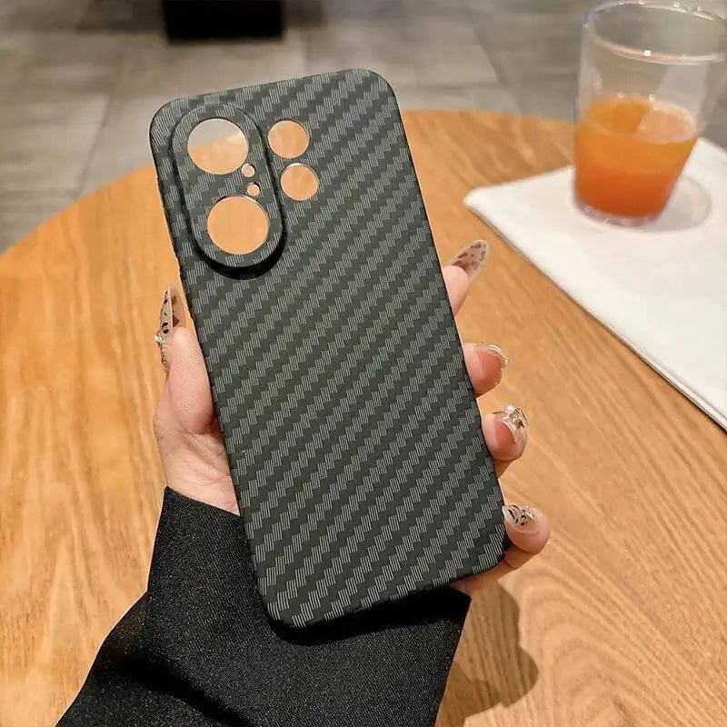 For Vivo X200 FE Case Carbon Fiber Textured Skin Feel Hard pc Back Cover For Vivo X200FE X 200 FE VivoX200 FE Phone Case
