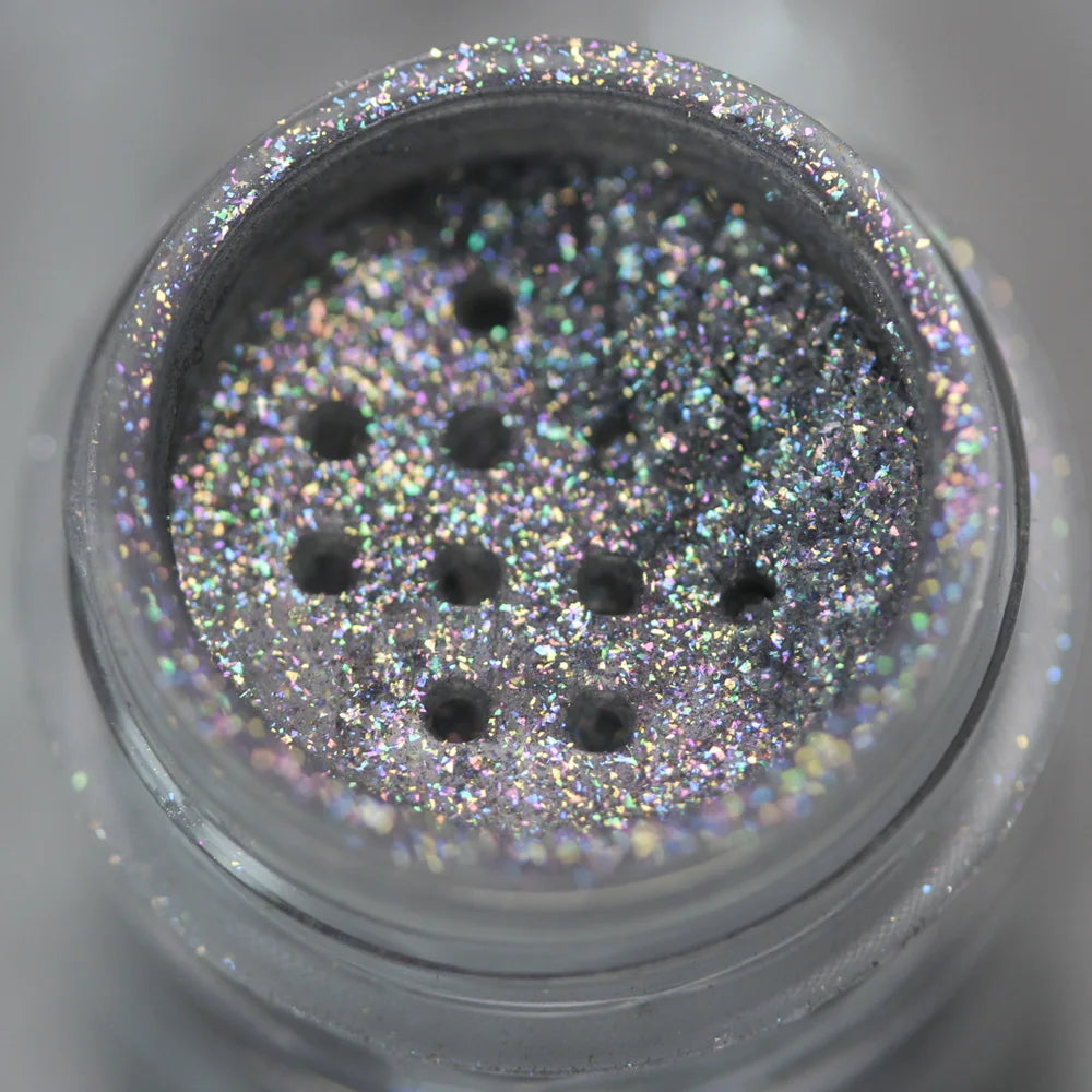 Cosmetic Beautiful Multichrome Loose Face Sparkly Diamond Pigment Powder Dust Safe for Eyeshadow Makeup Body Lipgloss Nail Art