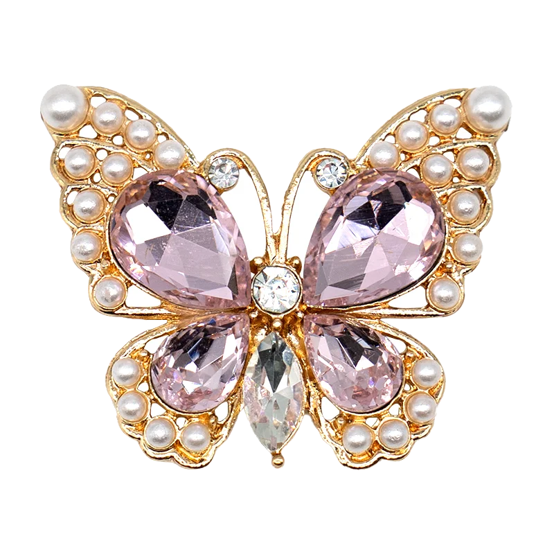 1PCS New Metal Shoe Charm for Girls,Flower Butterfly Star Pin Accessories for Sandals,Hats Clogs Buckle Decoration Shoes