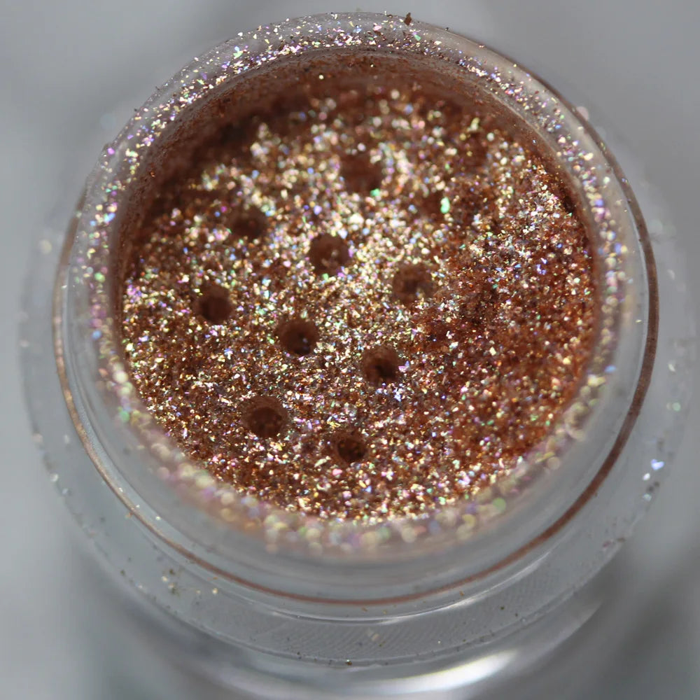Cosmetic Beautiful Multichrome Loose Face Sparkly Diamond Pigment Powder Dust Safe for Eyeshadow Makeup Body Lipgloss Nail Art