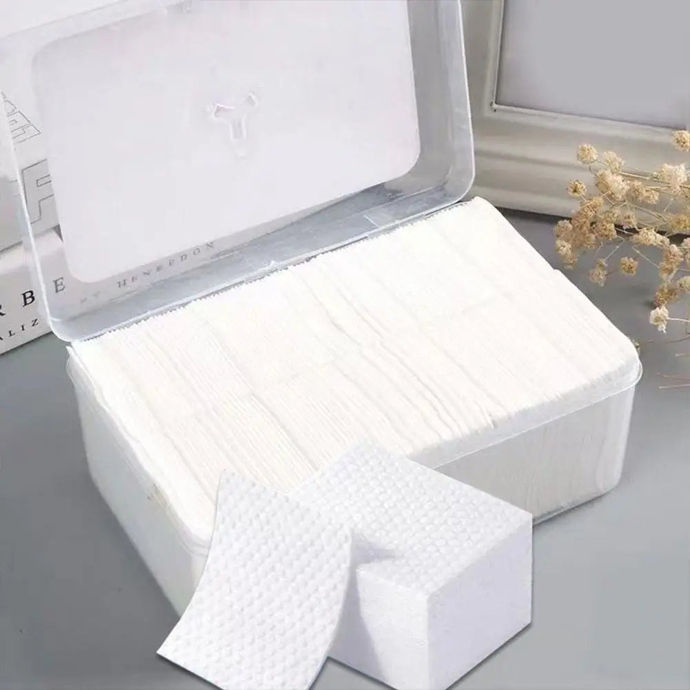 450/600 Disposable Makeup Cotton Wipes Soft Remover Pads Facial Cleansing Paper Wipe Cosmetic Pads