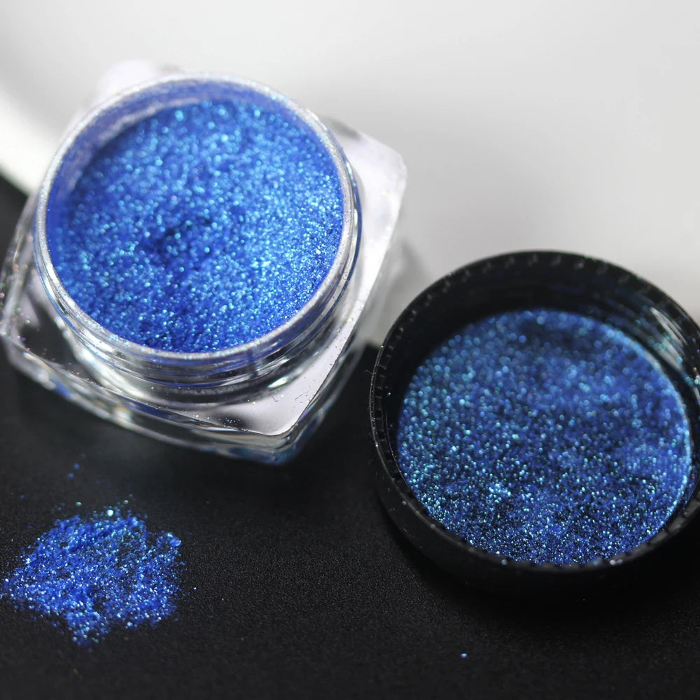 100colors Cosmetic Diamond Highlighter Pigment Eyes Loose Powder Makeup Pearlescent Shiny Eyeshadow Lipgloss Resin Craft DIY
