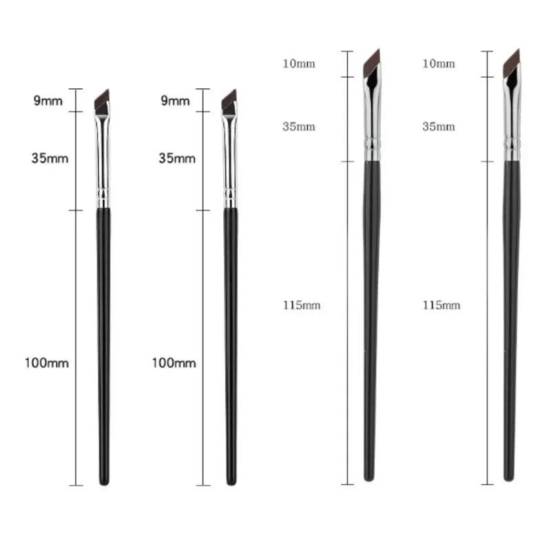 1/2/4/6/8/10/16Pcs Upgrade Blade Eyeliner Brush Ultra Thin Fine Angle Flat Eyebrow Brush Liner Brow Place Makeup Brush