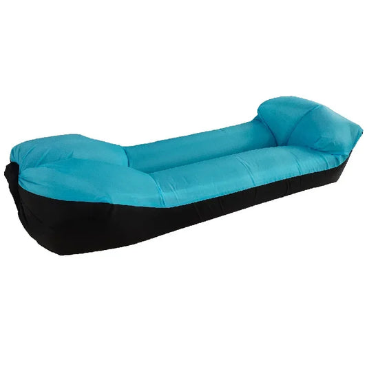 NNEOBA Trend Outdoor Products Fast Infaltable Air Sofa Bed Good Quality Sleeping Bag Inflatable Air Bag Lazy bag Beach Sofa 240*70cm