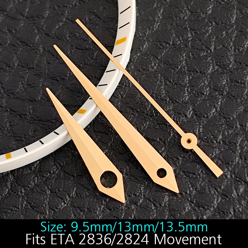 High Quality ETA-Series Hands Green Super Luminous Fits ETA 2824 2892 2836 2834 Movement Watch Accessories Watches For Men