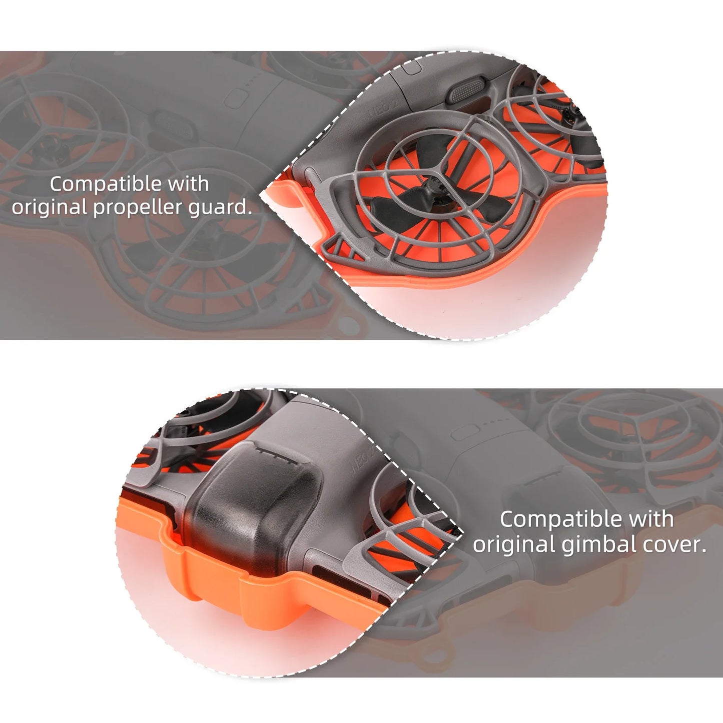 Sunnylife Storage Body Bag for DJI NEO 2 Anti-collision Protection Carrying Case Dust-proof Box for DJI Neo 2 Bag Accessories