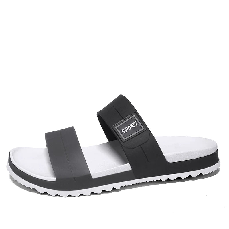 New slipper men's non-slip jelly sports casual wear-resistant sandals men wear flip-flops on the beach sandals