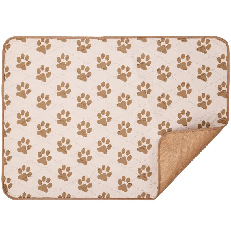 Pet Dog Diaper Mat Waterproof Reusable Training Pad Urine Absorbent Environment Protect Diaper Mat Washable Dog Car Seat Mat