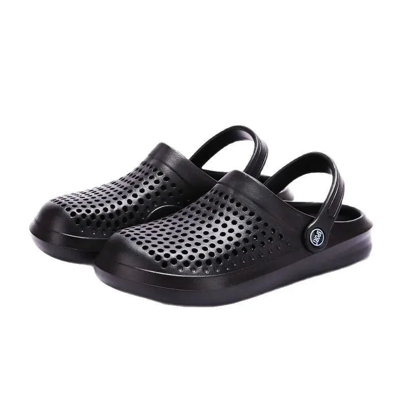 Outdoor Beach Sandals Men's Summer New Style Half Slip Women's Summer New Couple Model EVA Material Comfortable Clog Shoes