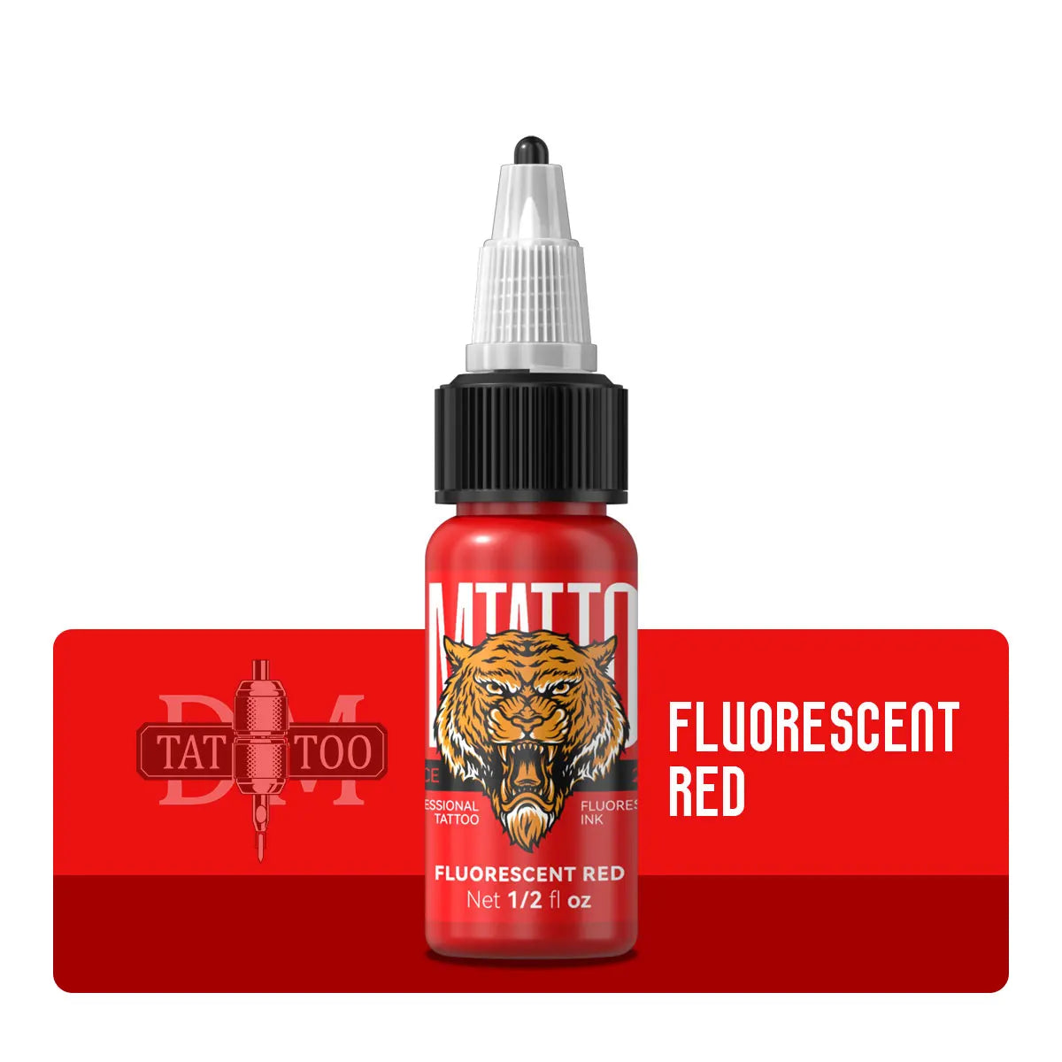 1PC 15ml DM Fluorescent Tattoo Ink Set Professional Beauty Paints Makeup Tattoo Supplies Semi-permanent Tattoo Supplies