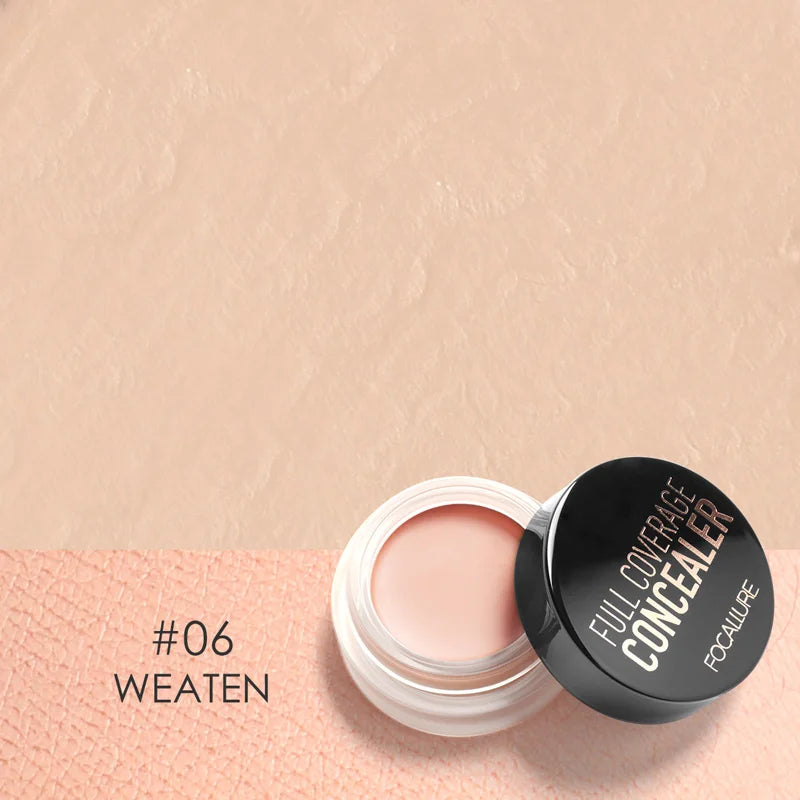 Wholesale FOCALLURE Waterproof Full Coverage Concealer Cream Oil-control Moisturizing Lightweight Foundation Makeup Cosmetics
