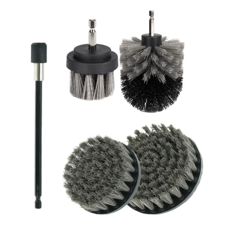 Car Cleaning Tools Drill Brush Kit Electric Scrubber Brush for Cleaning Bathroom Bathtub Cleaning Brush Scrub Drill Cleaning Kit