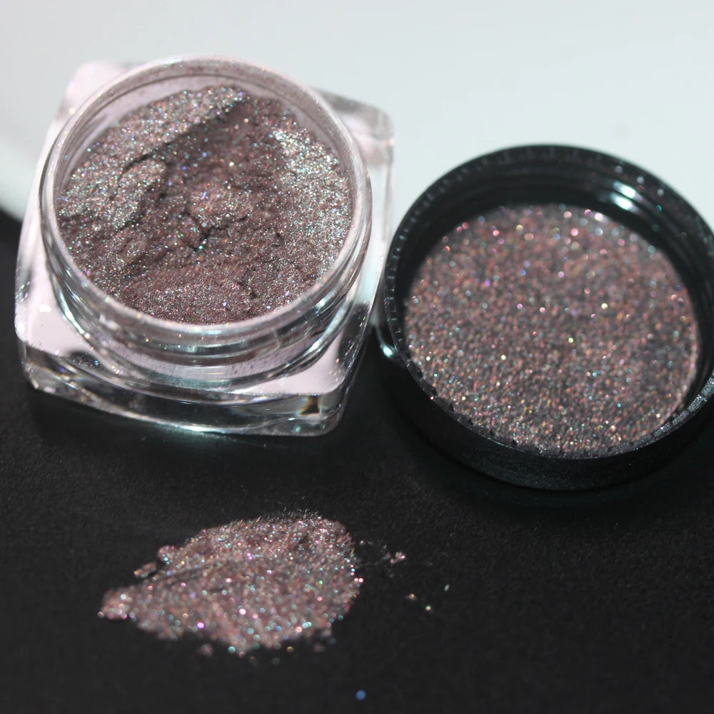 100colors Cosmetic Diamond Highlighter Pigment Eyes Loose Powder Makeup Pearlescent Shiny Eyeshadow Lipgloss Resin Craft DIY