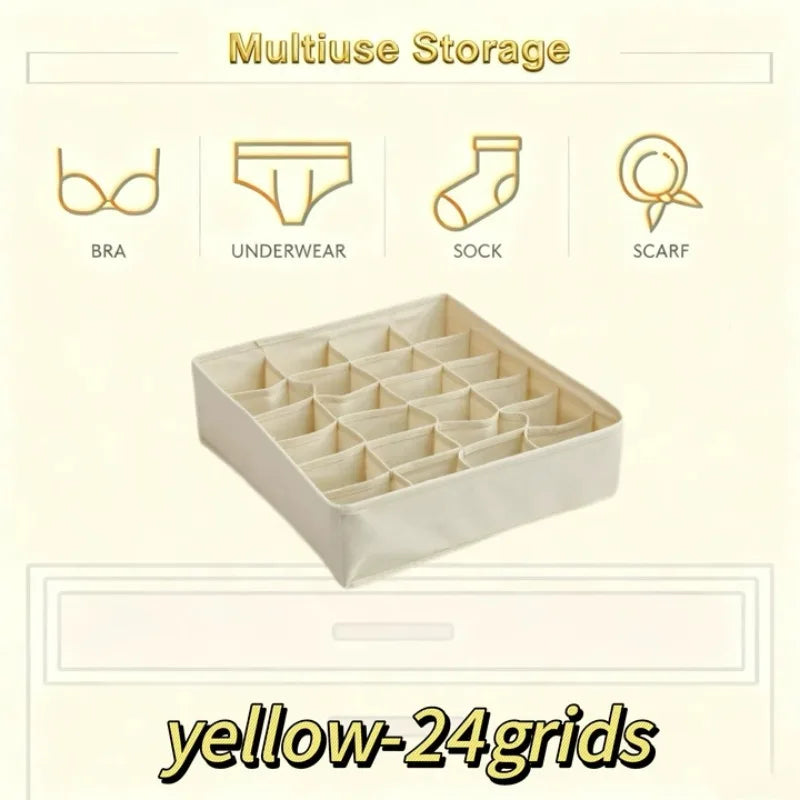 Drawer Underwear Socks Bra Storage Box Clothes Storage Organizer Underwear Bag Household Wardrobe Box Cabinet Drawer Organizer