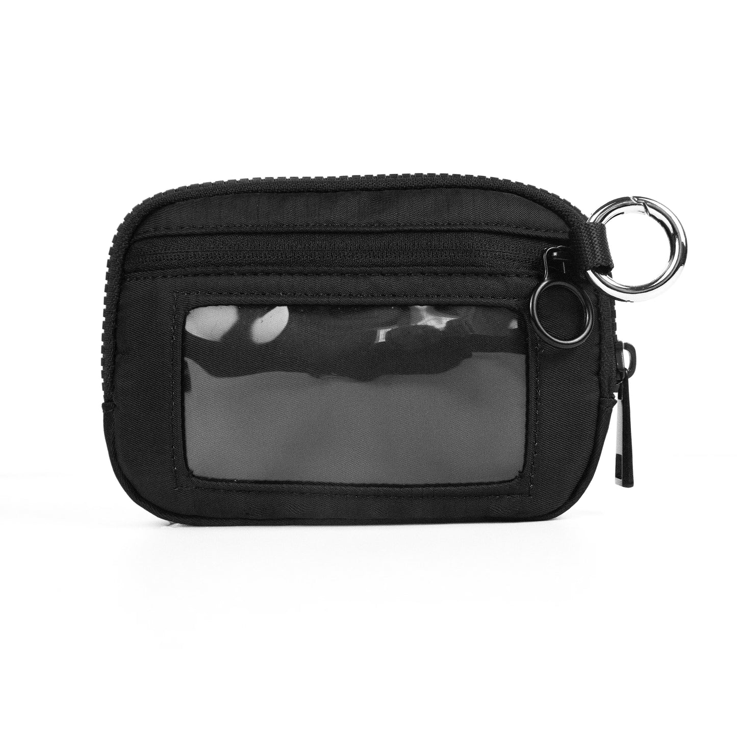 Women Cute Small Pouch Mini Wallet with Clear ID Window, Makeup Cosmetic Bag,Card Holder Bag for Purse,Toiletry Zipper Pouch
