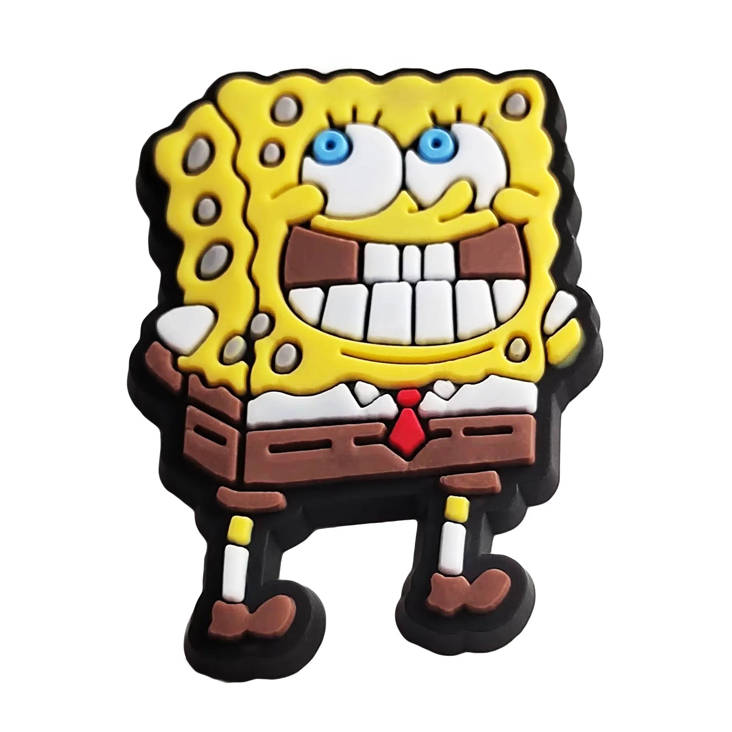 SpongeBob Cartoon Shoe Charms 1-20pcs Set SpongeBob SquarePants DIY PVC Decorations for Clog Sandals Kids Gift Shoe Accessories