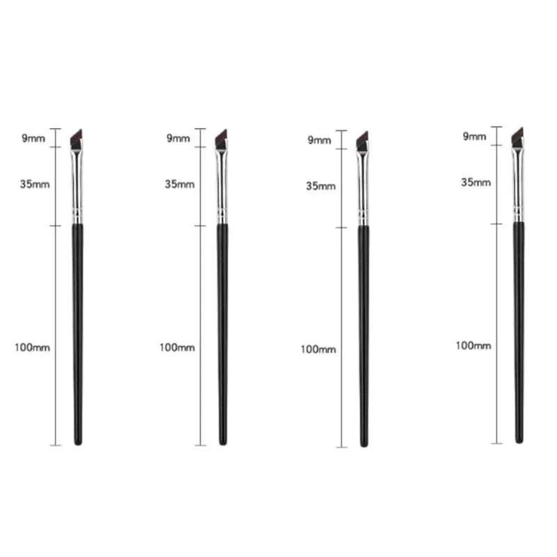 1/2/4/6/8/10/16Pcs Upgrade Blade Eyeliner Brush Ultra Thin Fine Angle Flat Eyebrow Brush Liner Brow Place Makeup Brush