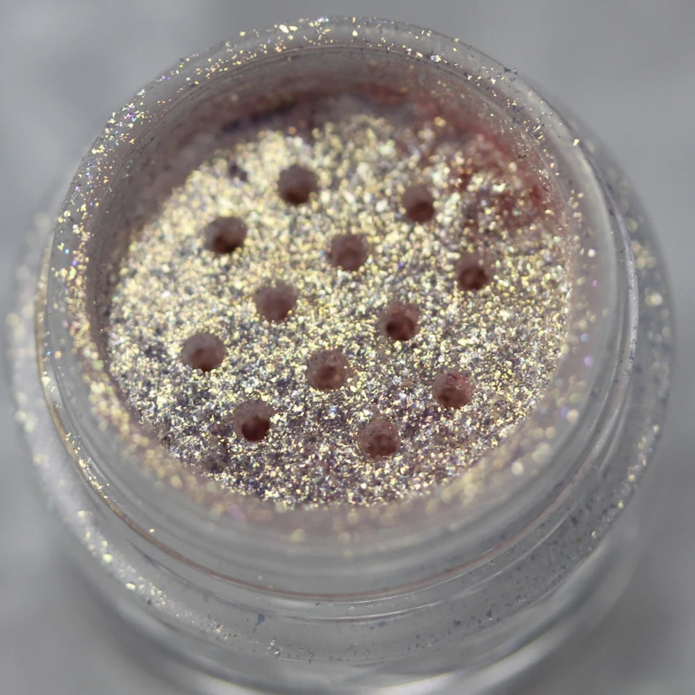 Cosmetic Beautiful Multichrome Loose Face Sparkly Diamond Pigment Powder Dust Safe for Eyeshadow Makeup Body Lipgloss Nail Art