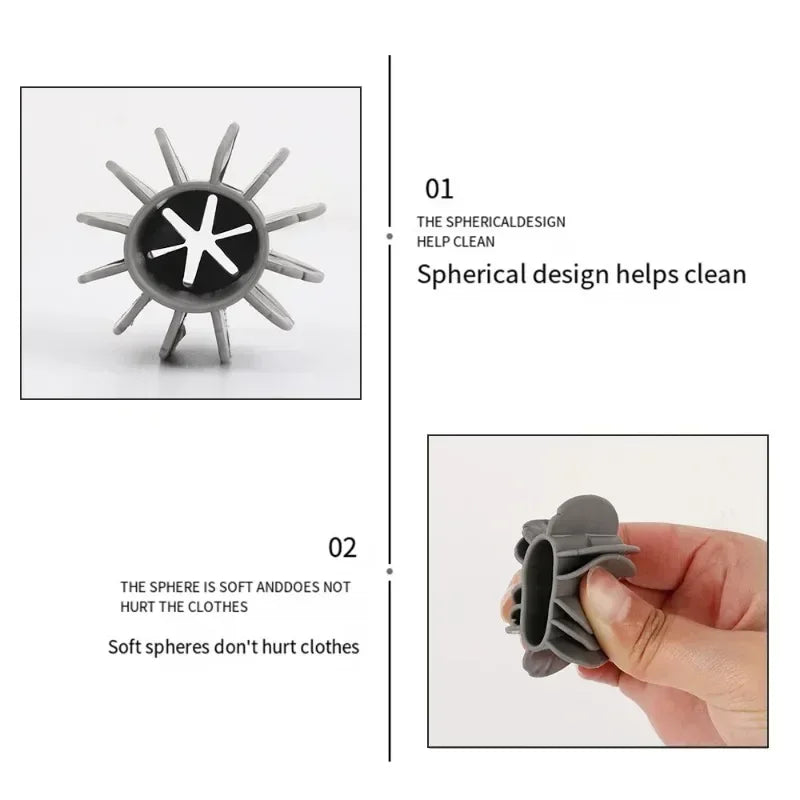 Laundry Ball Reusable Clothes Hair Cleaning Tool Pet Hair Remover Washing Machine Cat Hair Catcher Laundry Ball