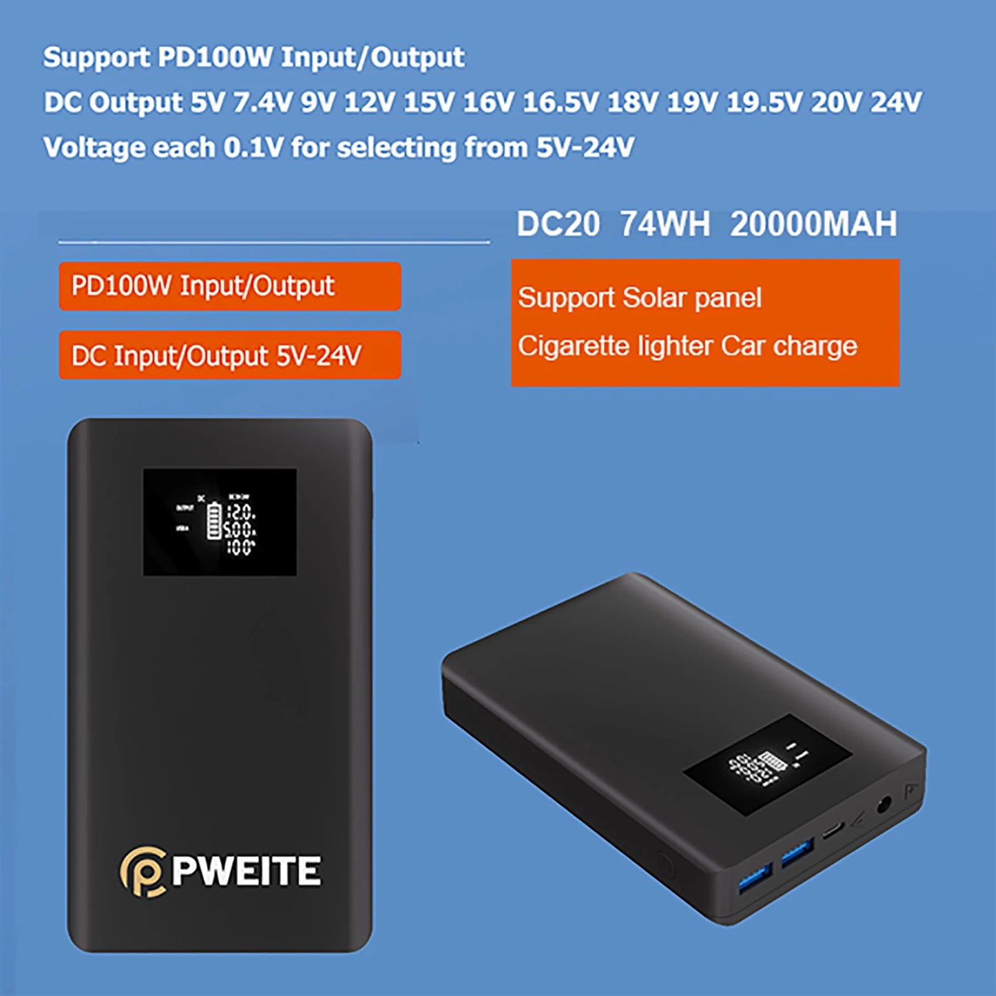 CPAP Battery Pack Power bank DC Output 12V 19V 24V 3.75A 2.5A Powerbank For Resmed S9 Airsense 10 Aircurve 10 11 S10 S11 Machine