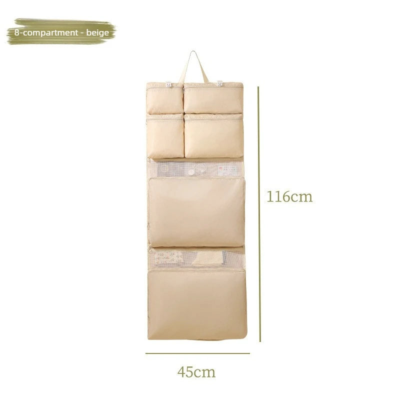Travel Hanging Storage Bag Portable Foldable Multi Pocket Organizer for Clothes Accessories