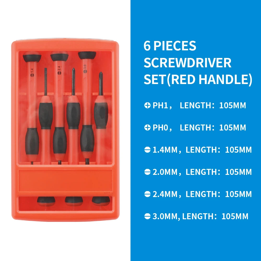 Precision Screwdriver Set Corrosion Resistance Anti Rust DurabIlity Equipment Repair Tool Set For Watches Glasses
