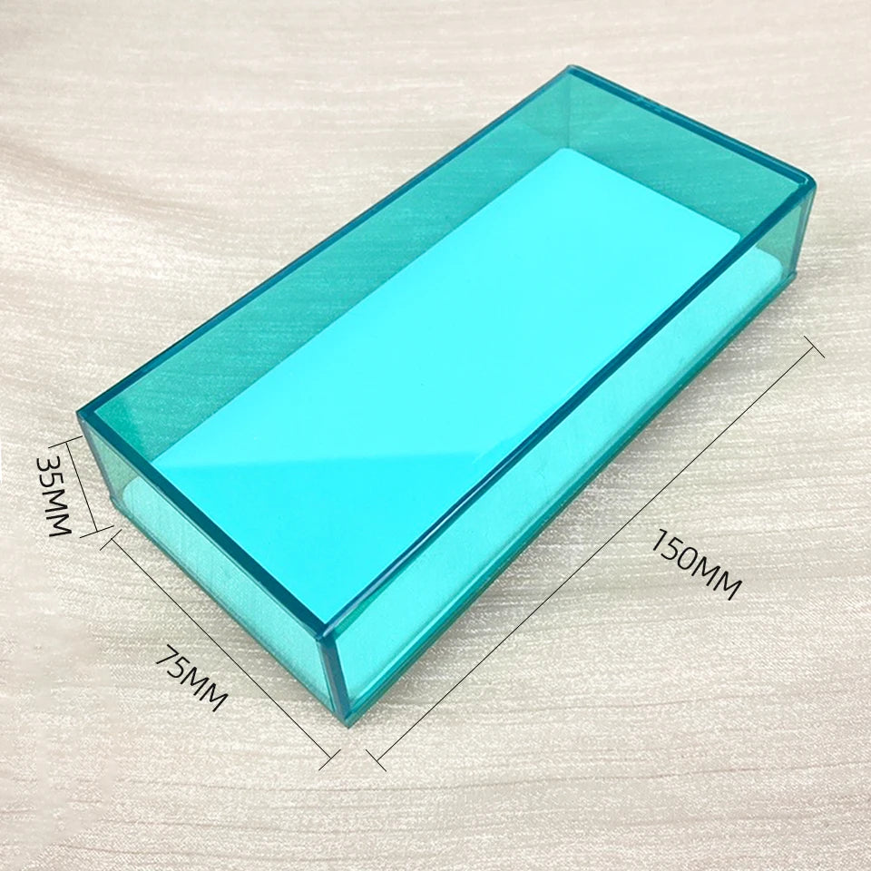 Eyelash Storage Box Single Layer Magnetic Plate Multifunctional Organizer Acrylic Pallet Lash Holder False Eyelashes Makeup Tool