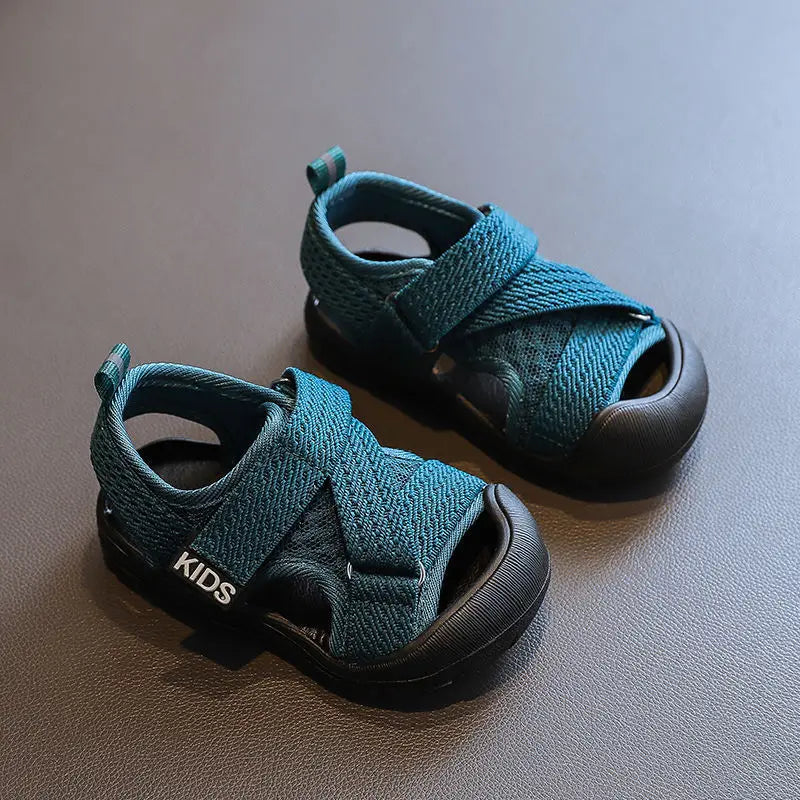 Boy Sandals 2026summer New Baby Walking Shoes Soft Sole Girls' Sandals Mesh Shoes Children's Sandals Versatile Children's Shoes
