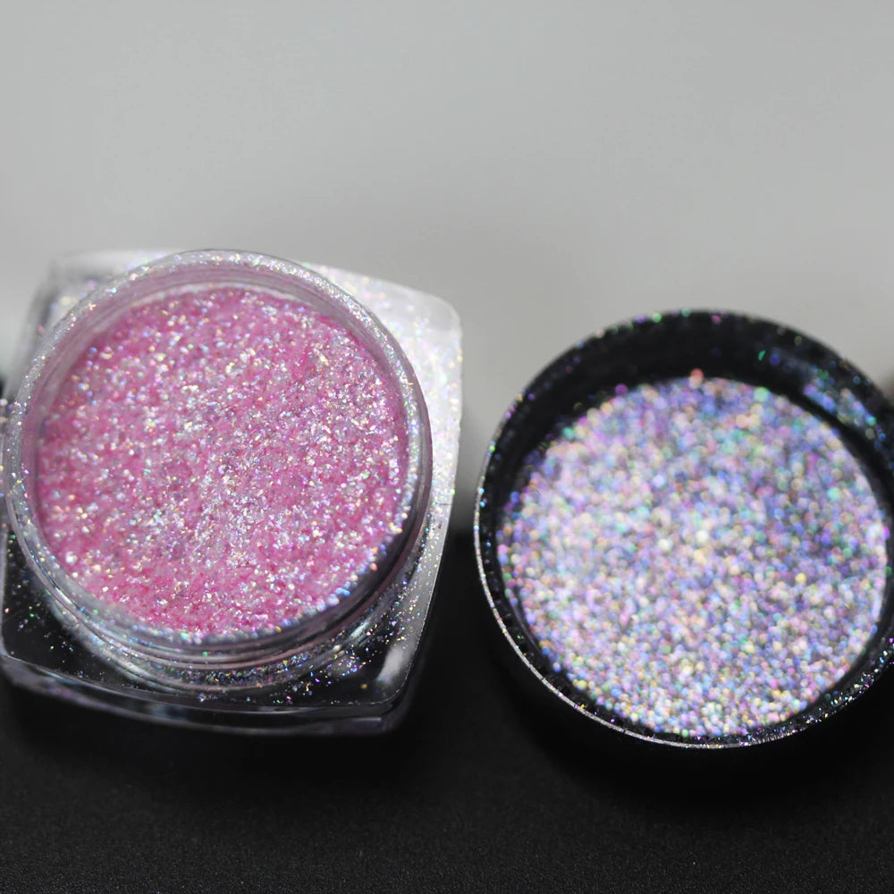 100colors Cosmetic Diamond Highlighter Pigment Eyes Loose Powder Makeup Pearlescent Shiny Eyeshadow Lipgloss Resin Craft DIY