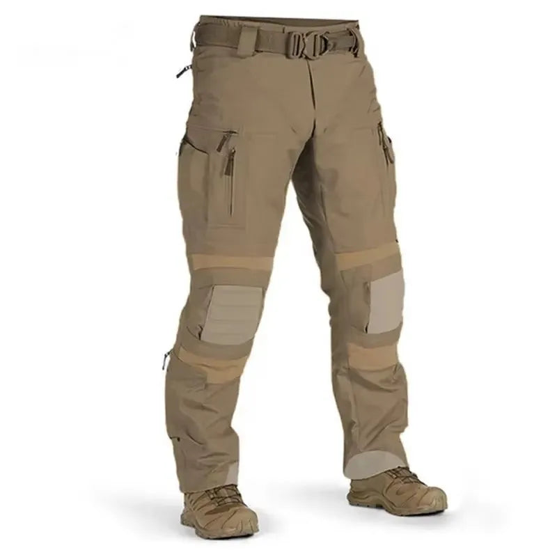 Men's Hiking Tactical Pants Tear Resistance Wear-resisting Cargo Pants Men Waterproof Multi-pocket Climbing Trouser All Seasons