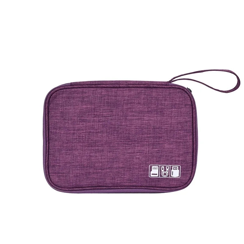 Cable Storage Bag Digital Electronic Organizer Portable USB Data Line Charger Plug Storage Bag Waterproof Travel Cable Organizer