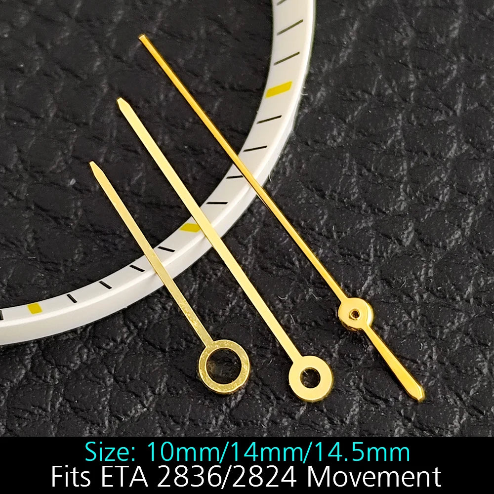 High Quality ETA-Series Hands Green Super Luminous Fits ETA 2824 2892 2836 2834 Movement Watch Accessories Watches For Men