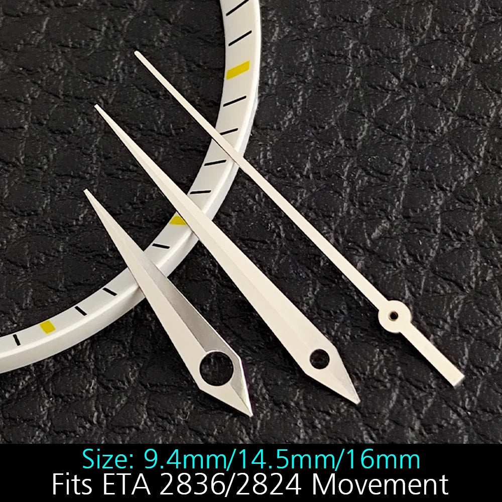 High Quality ETA-Series Hands Green Super Luminous Fits ETA 2824 2892 2836 2834 Movement Watch Accessories Watches For Men