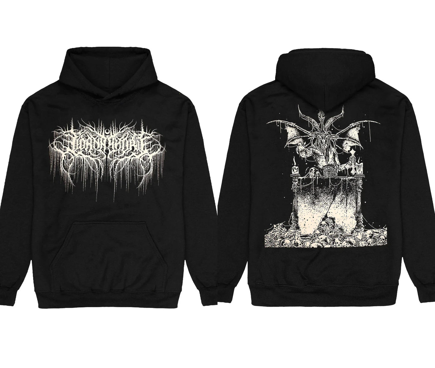 Symphonic Dead Core Band Lorna Shore Album Graphic Print Pullover Men Women Loose Casual Hoodie New Fashion Oversized Sweatshirt