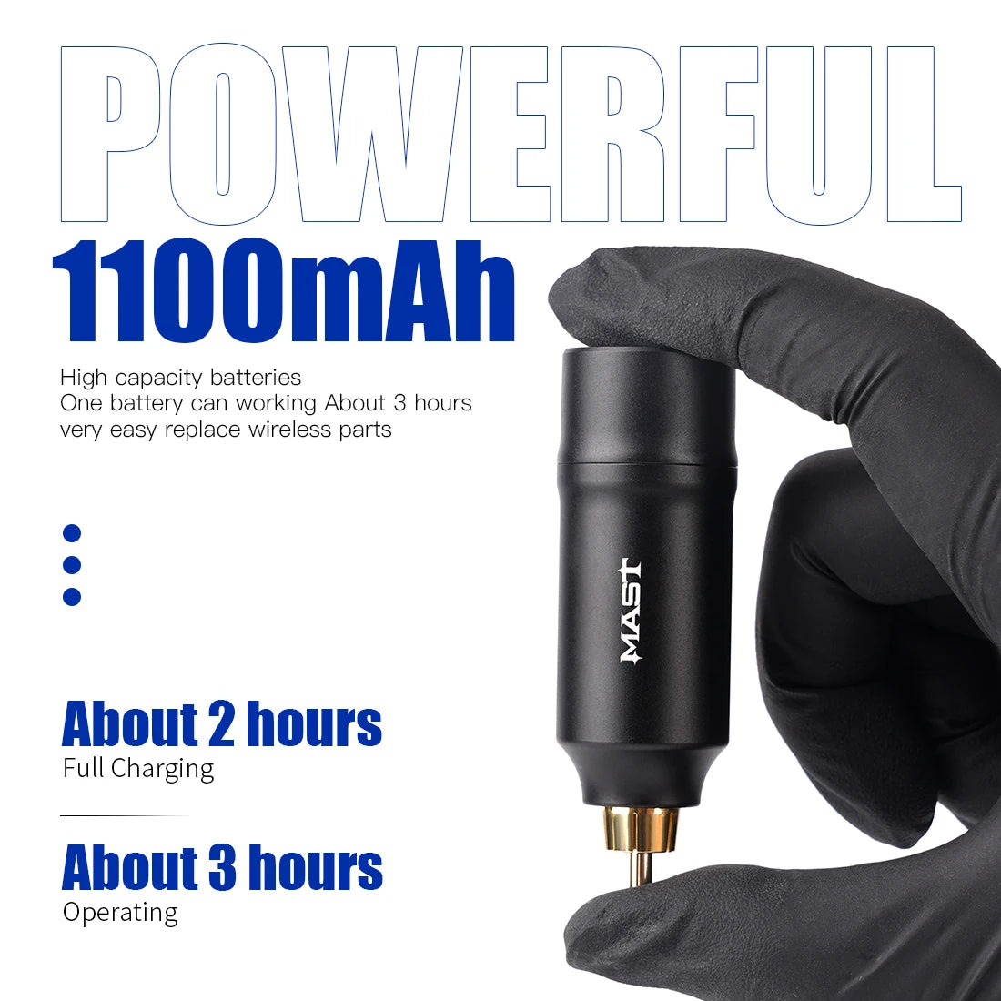 Mast Tattoo Tour AIR Rotary Tattoo Machine 2.3mm Stroke Mcore Coreless Motor for Permanent Makeup & Body Art Tattoo Pen Supplies