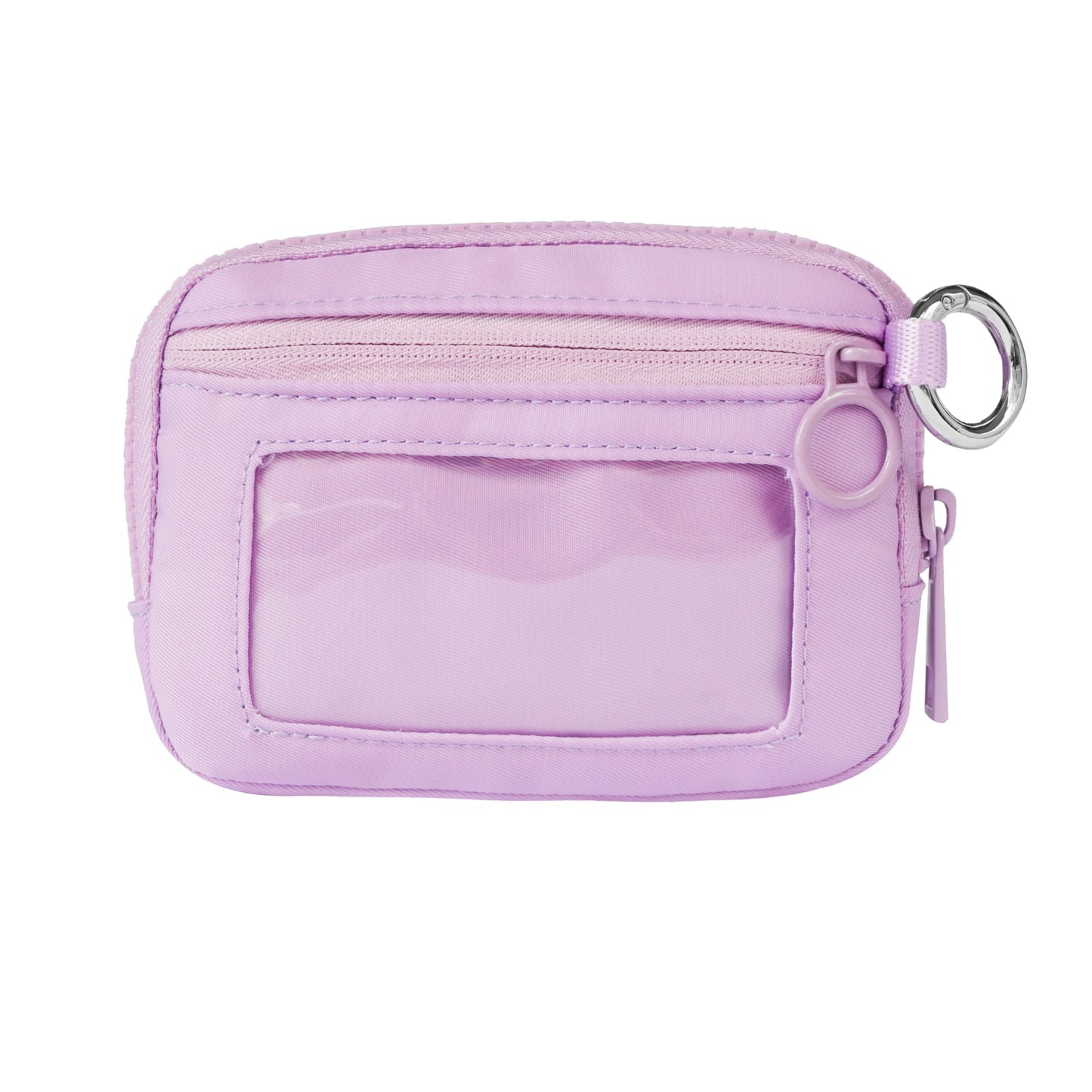Women Cute Small Pouch Mini Wallet with Clear ID Window, Makeup Cosmetic Bag,Card Holder Bag for Purse,Toiletry Zipper Pouch