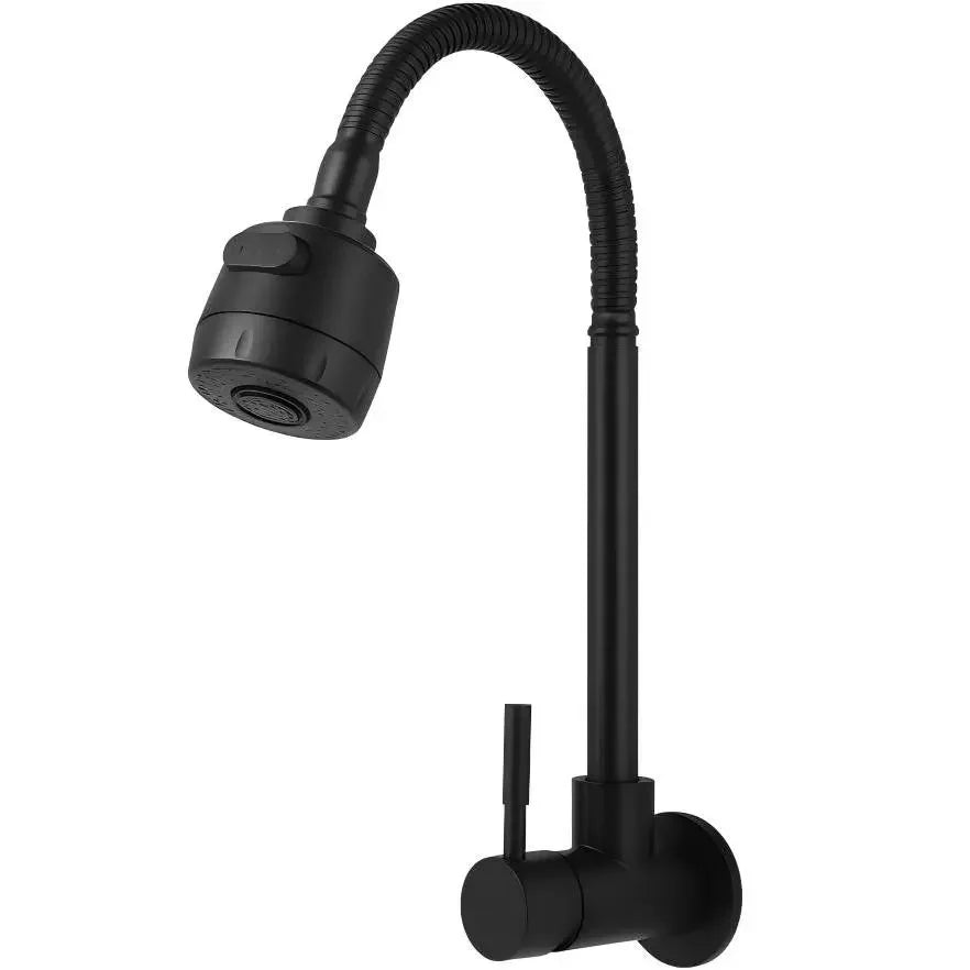 Inox Silver Kitchen Wall Shower Faucet with 360 ° Rotation Kitchen Luxury Wall Promotion
