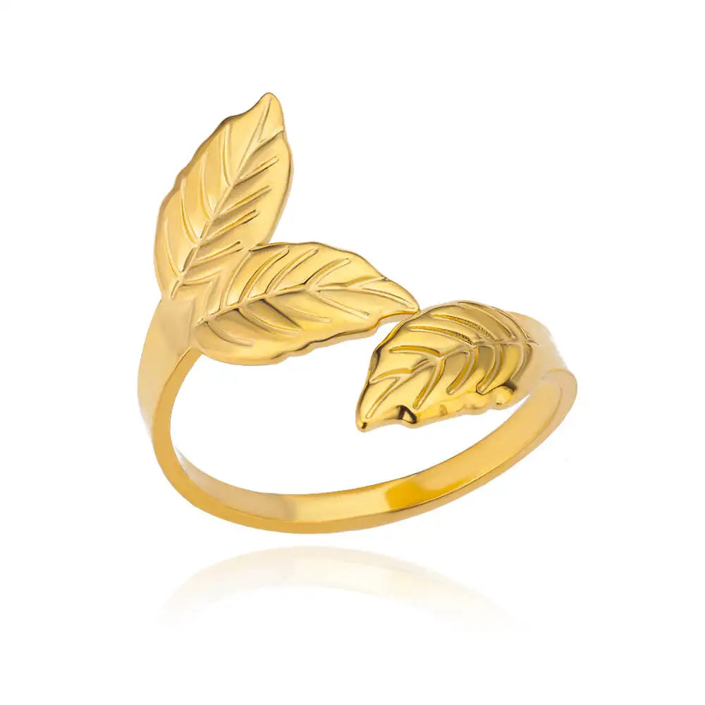 40 Style Rings for Women Stainless Steel Rings Classic Gold Color Adjustable Rings Wedding Aesthetic Jewelry Gift Free Shipping