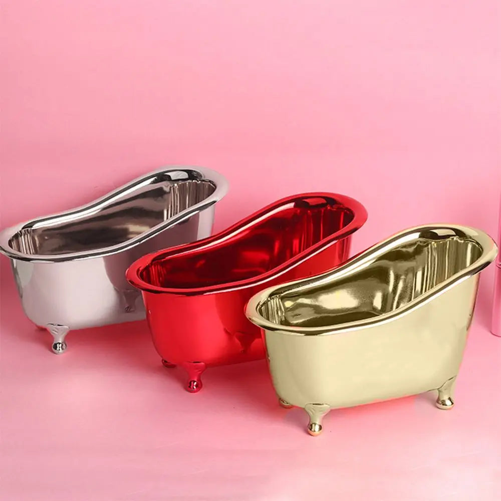 Bathtub Soap Great Gifts Wastebasket Jewelry Sundries Storage Box Sundry Storage Case Comestics Container Makeup Organizer