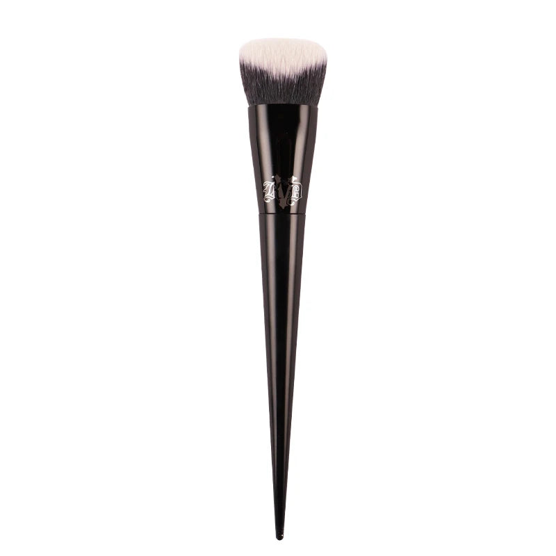KVD Makeup Brush 10 Foundation Brush Soft Fiber Hair Elegant Black Handle Brand Makeup Brushes for Woman