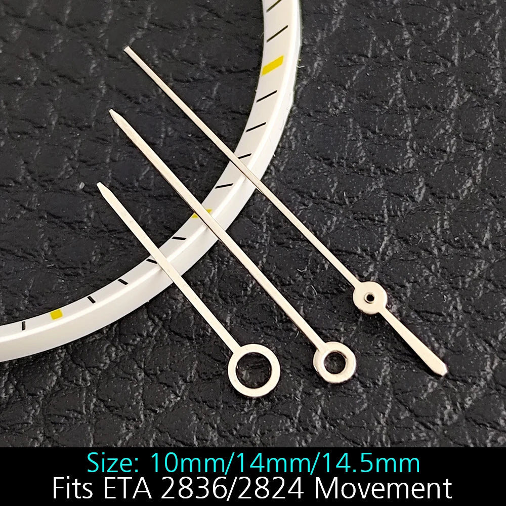 High Quality ETA-Series Hands Green Super Luminous Fits ETA 2824 2892 2836 2834 Movement Watch Accessories Watches For Men