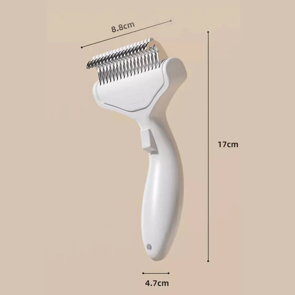 Magical Stainless Steel Dog Hair Removal Brush Comb Pet Hair Remover Brush For Dogs Cats Grooming Tools Pets Dematting Comb