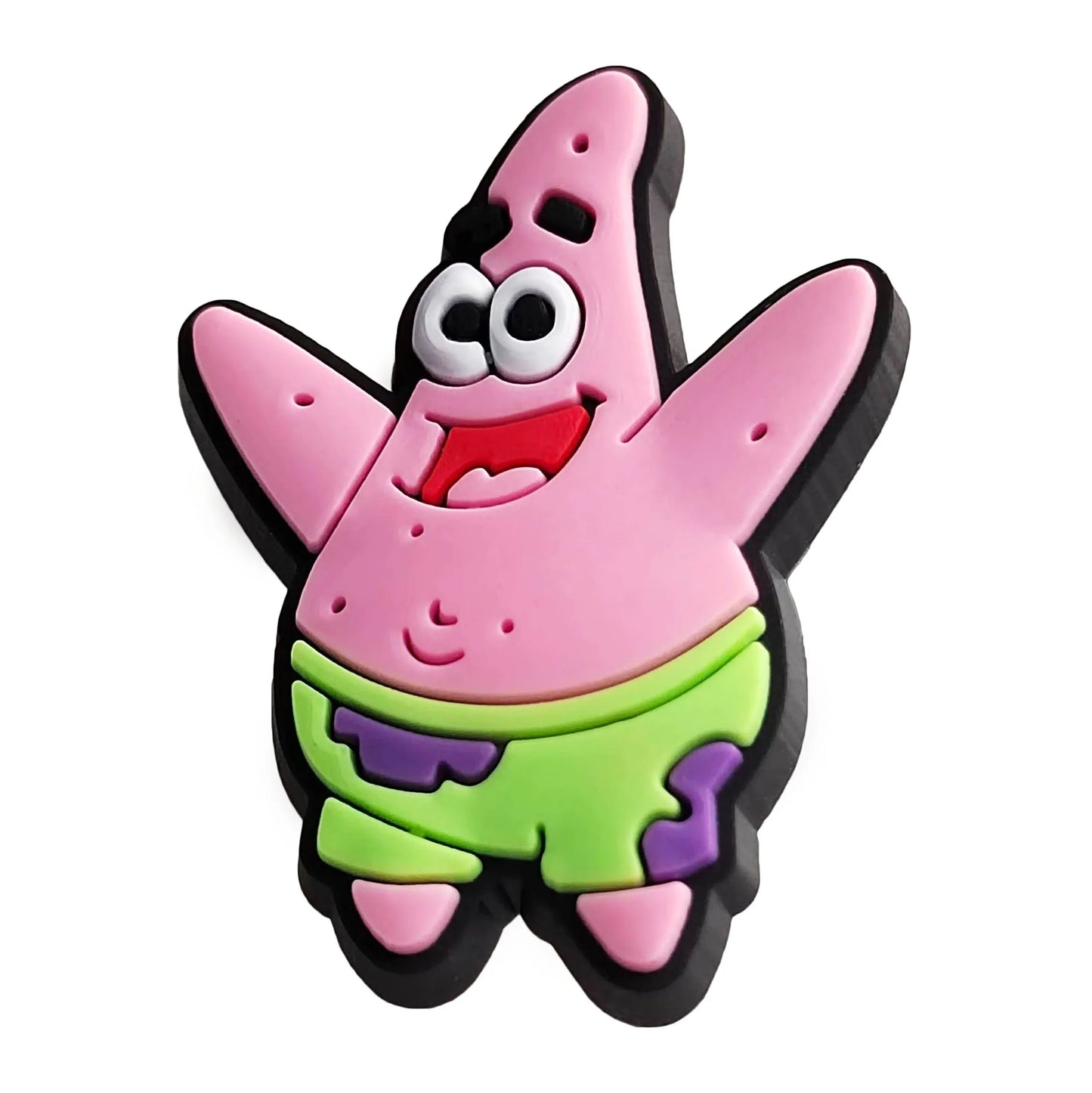 SpongeBob Cartoon Shoe Charms 1-20pcs Set SpongeBob SquarePants DIY PVC Decorations for Clog Sandals Kids Gift Shoe Accessories