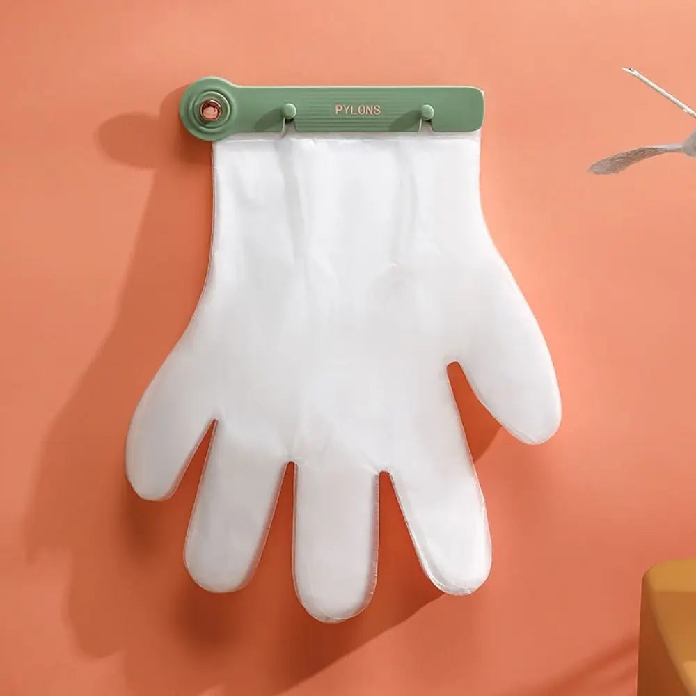 Disposable Glove Holder Organizer Wall Mounted With 100PCS Gloves, New Kitchen Gadgets Disposable Food Gloves Holder